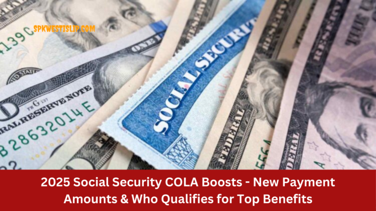2025 Social Security COLA Boosts - New Payment Amounts & Who Qualifies for Top Benefits