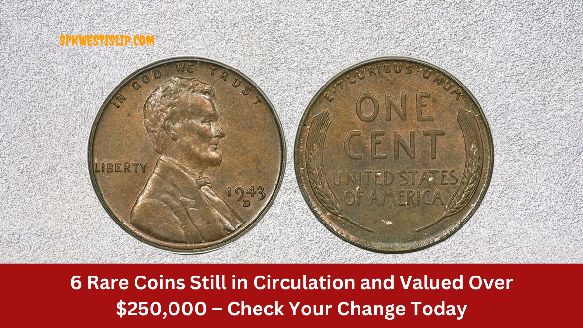 6 Rare Coins Still in Circulation and Valued Over $250,000 – Check Your Change Today