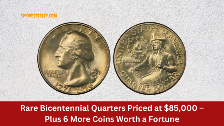 Rare Bicentennial Quarters Priced at $85,000 – Plus 6 More Coins Worth a Fortune